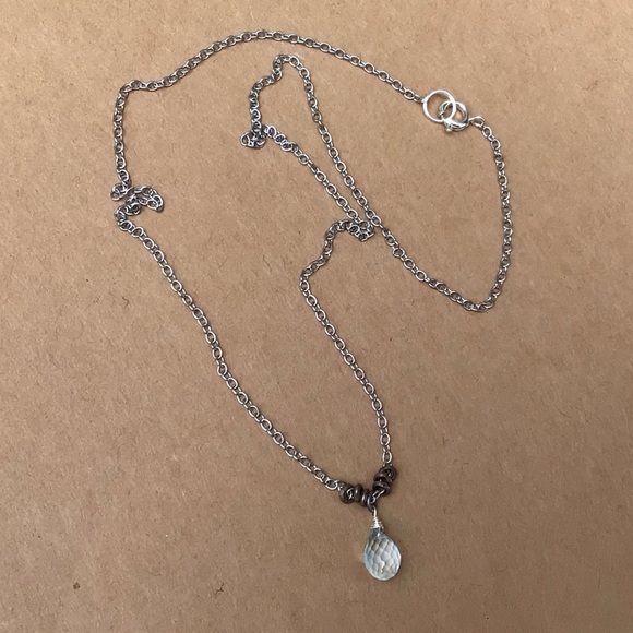 Aquamarine Sundance Charm Necklace - Picture 10 of 10